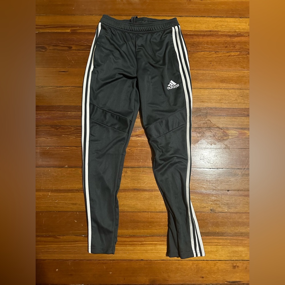 Adidas Track Pants - Dark Gray - Size Small